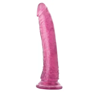 0361M  Radiant Bliss Luminous Pink Jelly Dildo