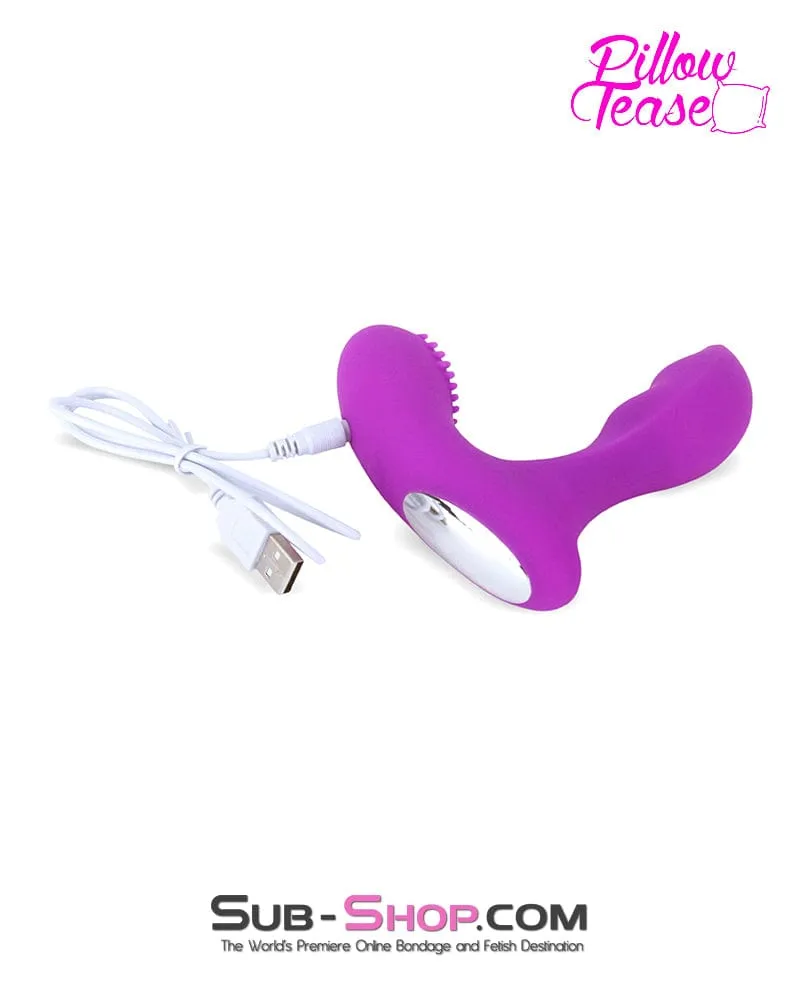 0443M     Dual Motor Rechargeable Silicone Prostate Massager