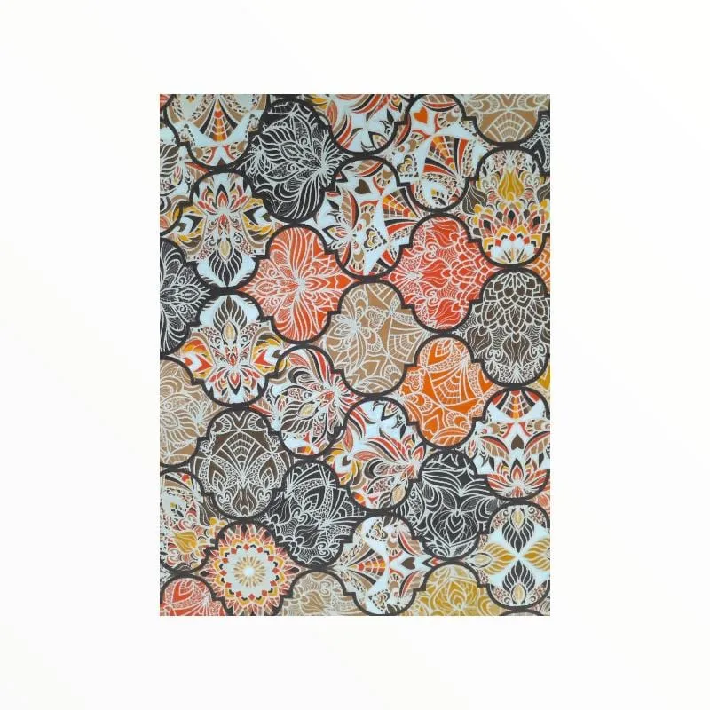 100% Printed Cotton Percale Sheeting 240 cm
