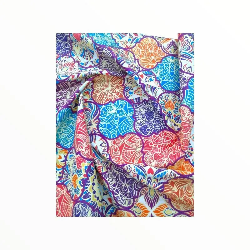 100% Printed Cotton Percale Sheeting 240 cm