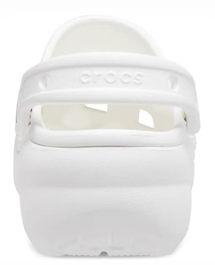 206750-100   CROCS Classic Platform Clog White