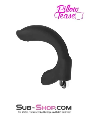 2343M      Vibrating Silicone Prostate Massager with Perineum Stimulator
