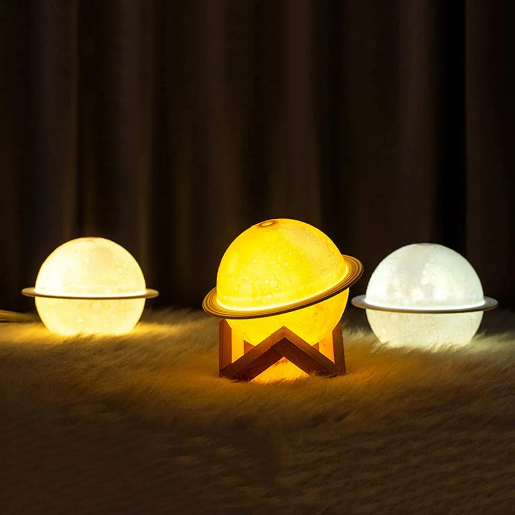 3D Moon Air Humidifier Night Light