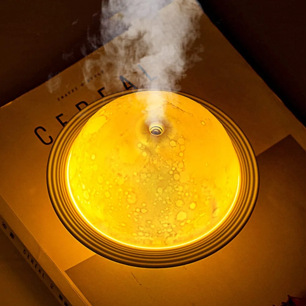 3D Moon Air Humidifier Night Light