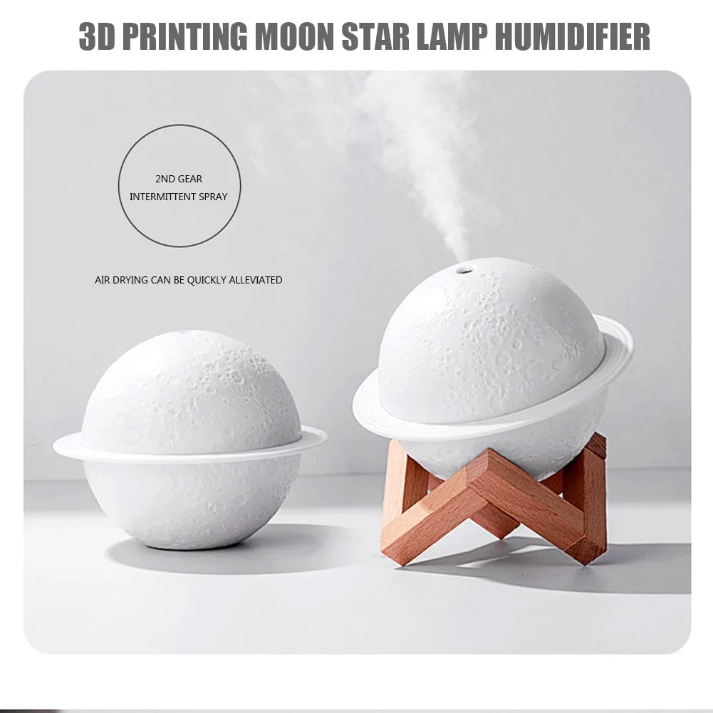 3D Moon Air Humidifier Night Light