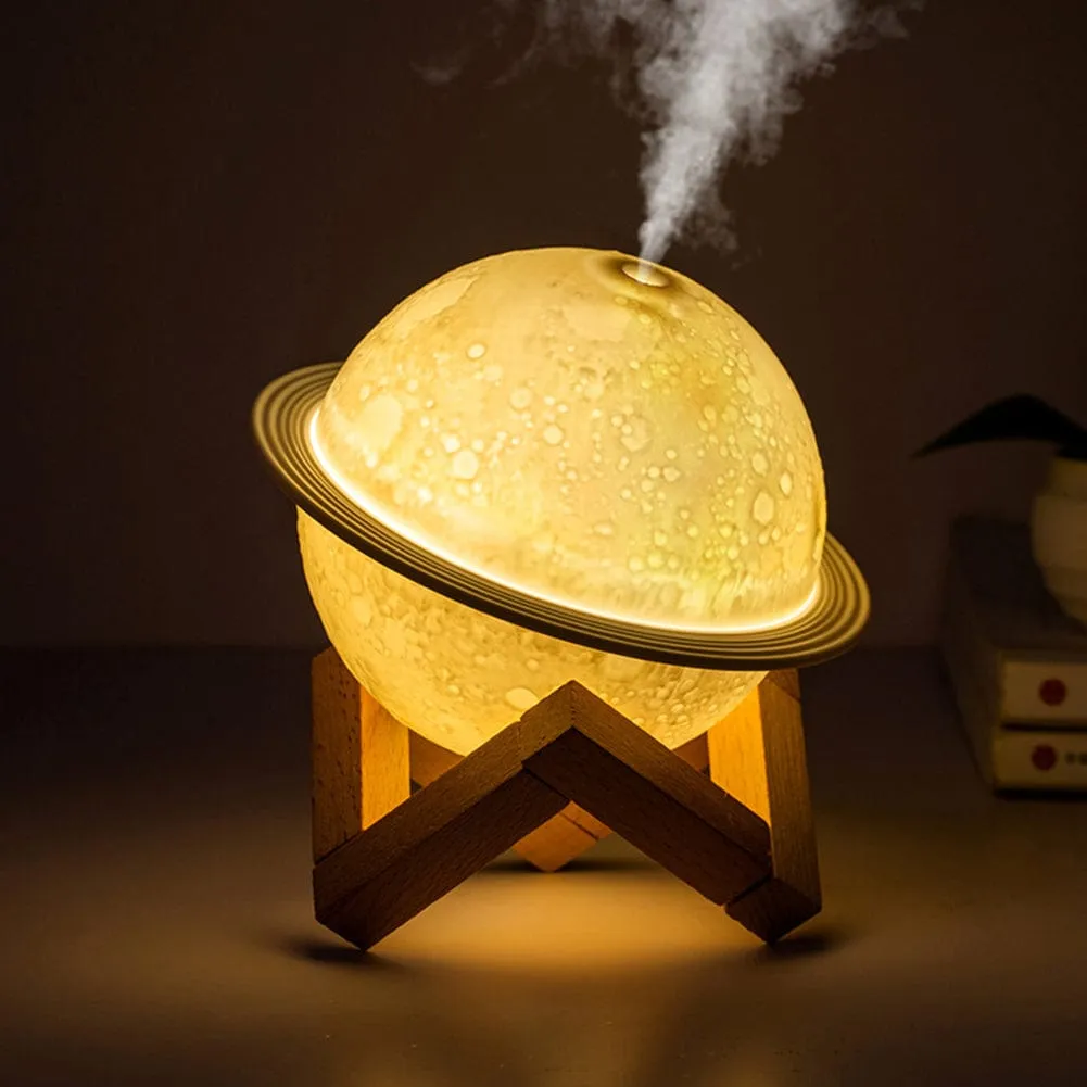 3D Moon Air Humidifier Night Light