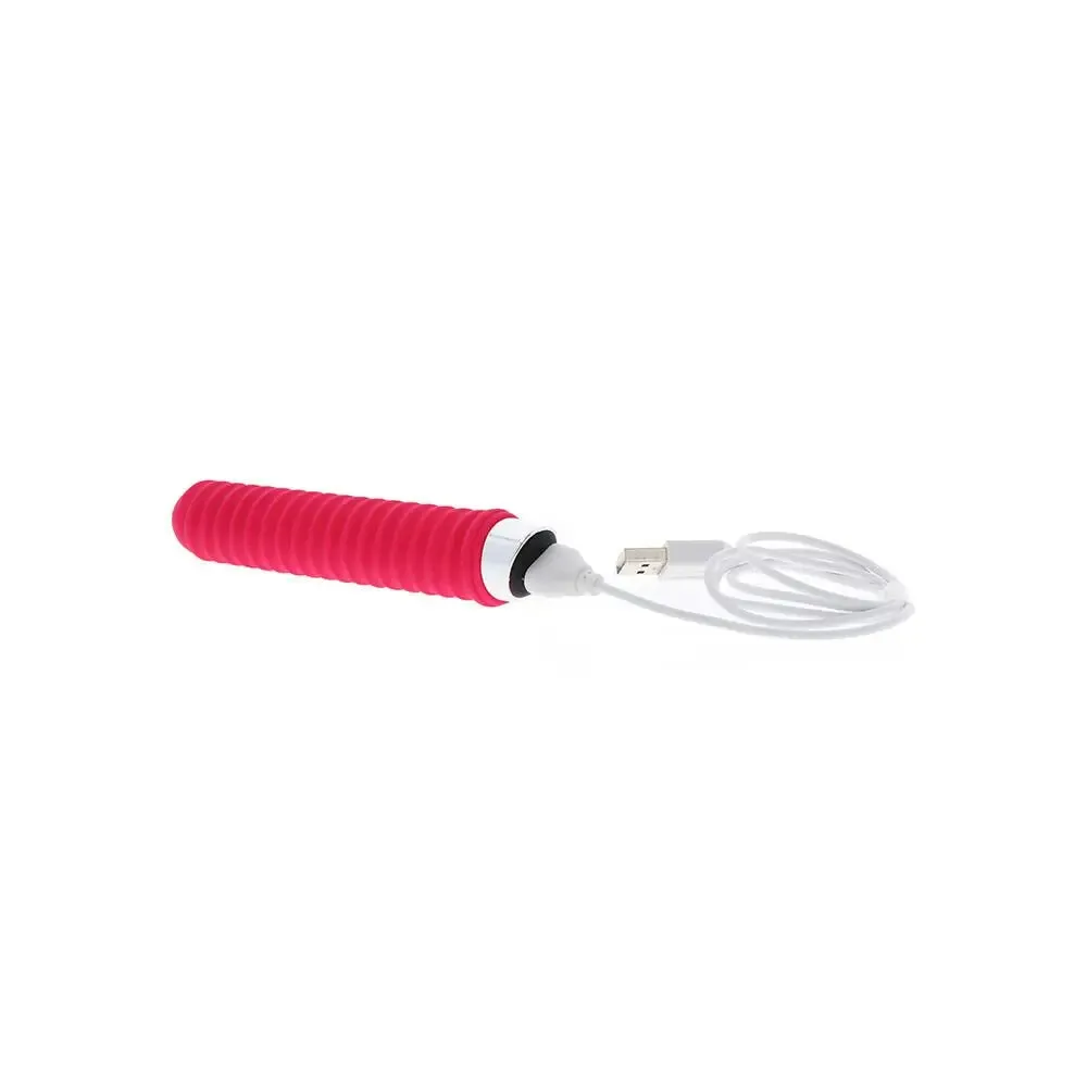 5.7-inch Toyjoy Silicone Pink Discreet Bullet Vibrator