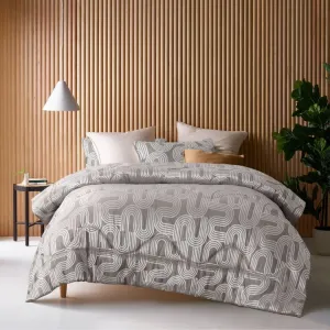 Accessorize Brent 3 Piece Jacquard Comforter Set