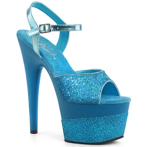 ADORE-709-2G  Aqua Multi Glitter/Aqua Multi Glitter