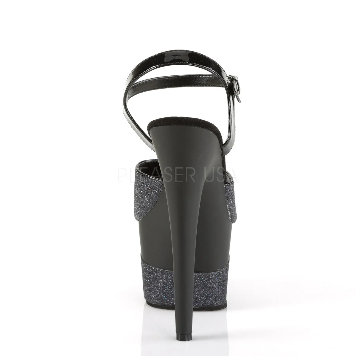ADORE-709-2G  Black Multi Glitter/Black Multi Glitter