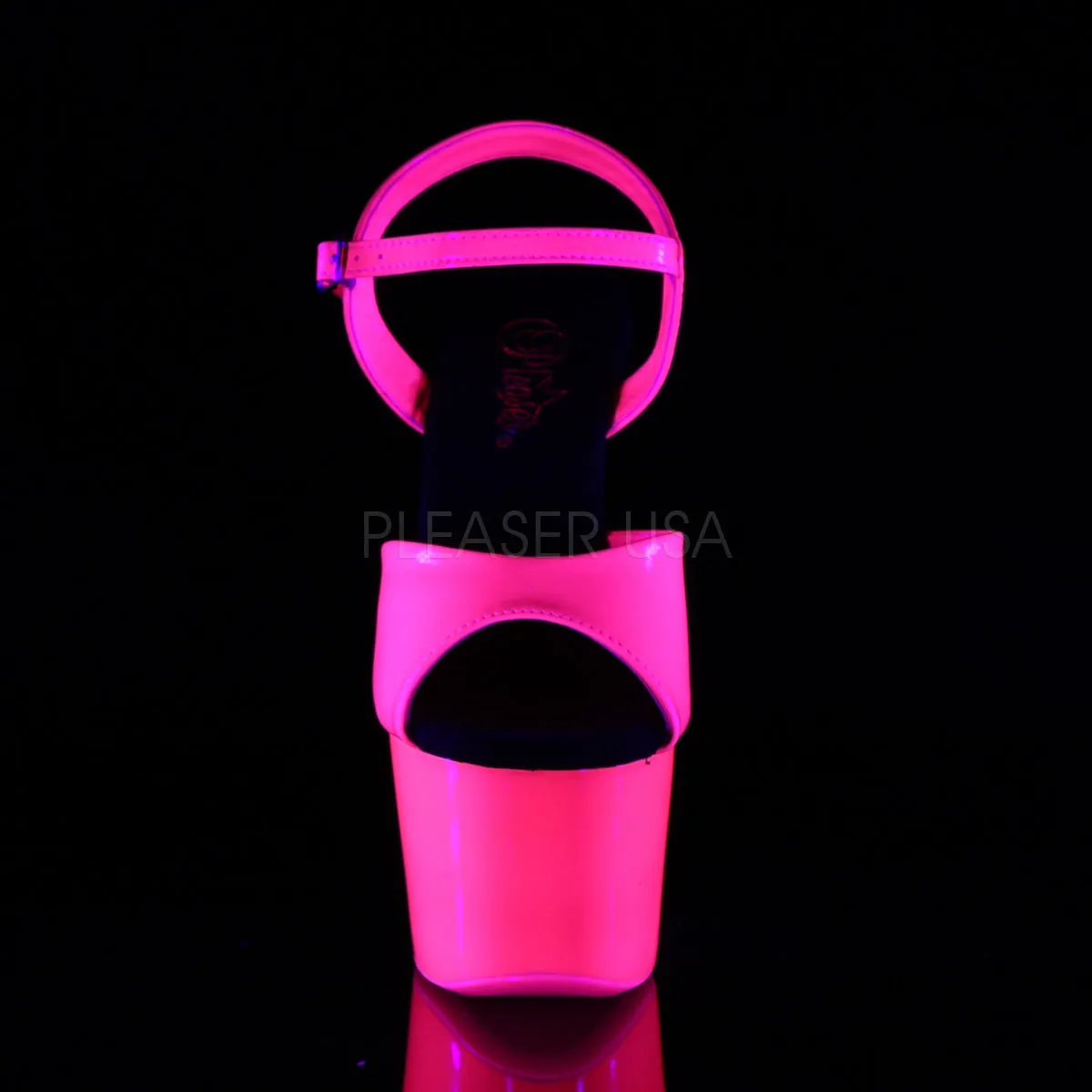 ADORE-709UV  Neon Hot Pink Patent/Neon Hot Pink