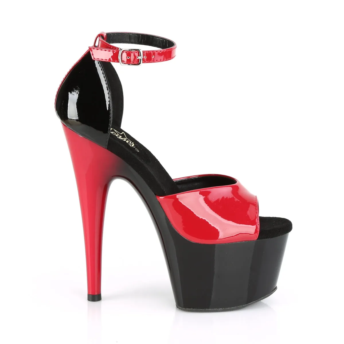 ADORE-789  Red-Black Patent/Black-Red