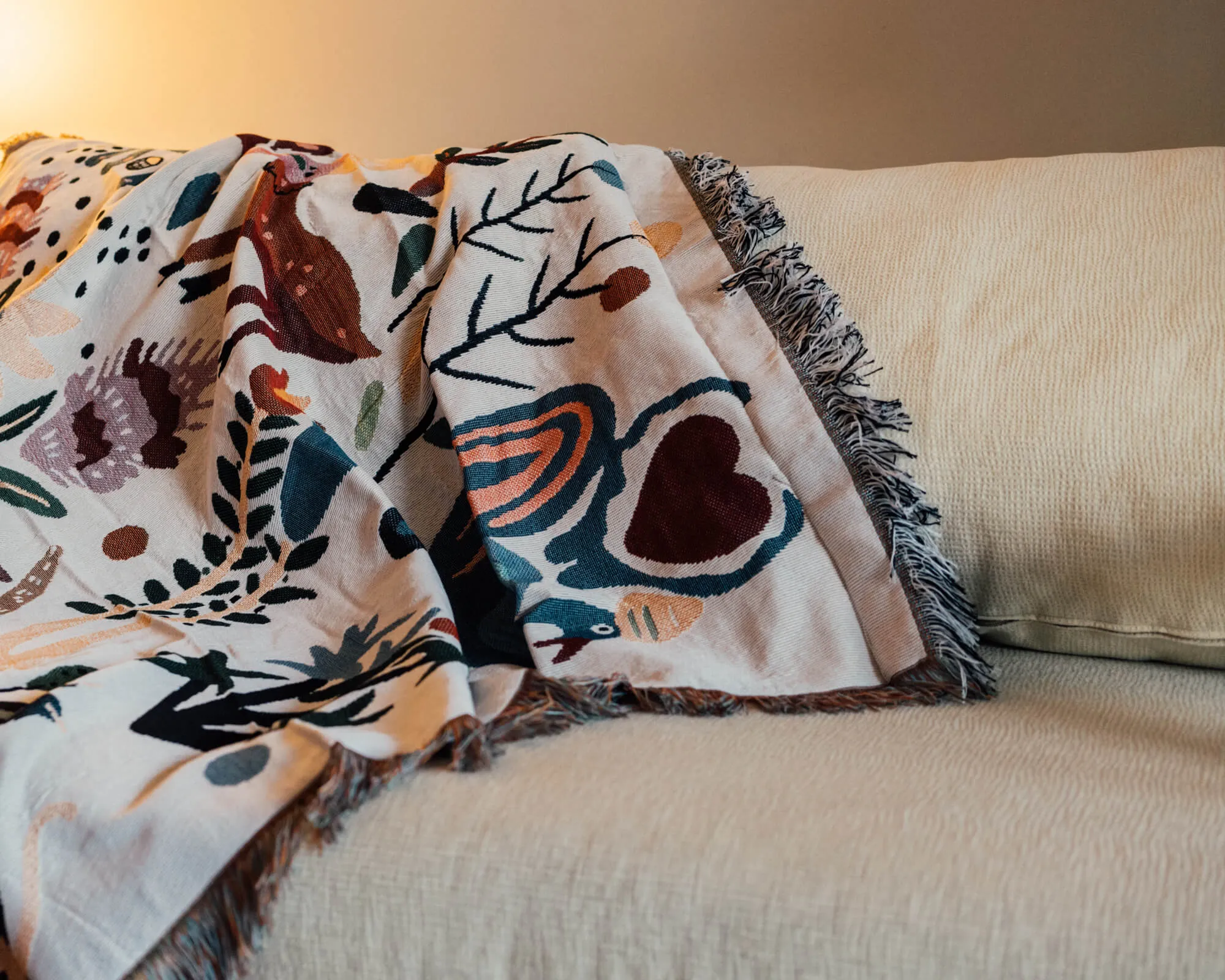 Animal Forest Throw Blanket