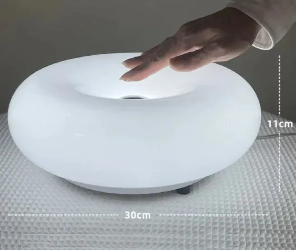 Antique Donut Glass Bedroom Light