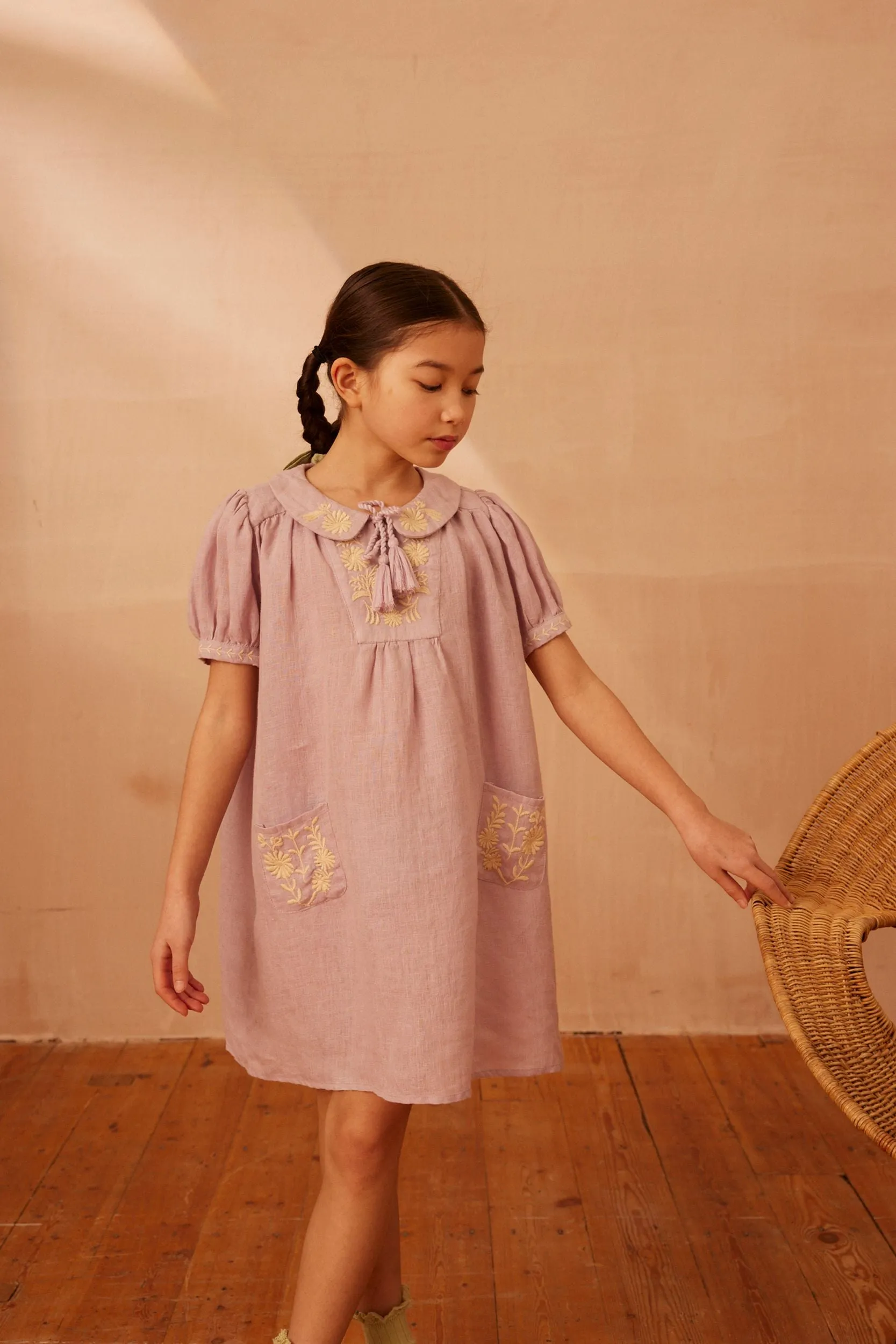 Apolina Nora Dress || Lavender