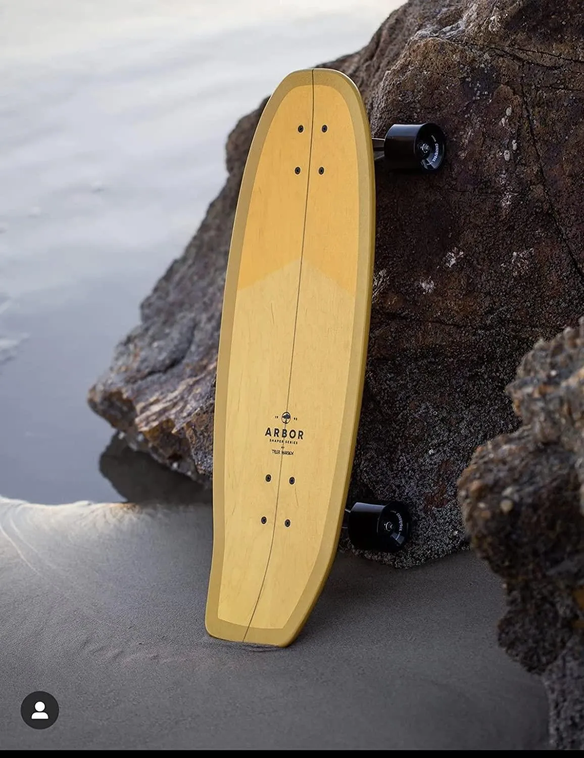 Arbor x Carver Surfskate Shaper Warren C7 Complete Surf Skate Board - 9.875"