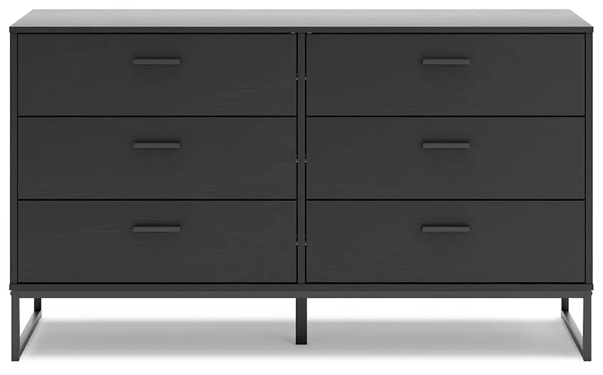 Ashley Express - Socalle Full Panel Headboard with Dresser and Nightstand
