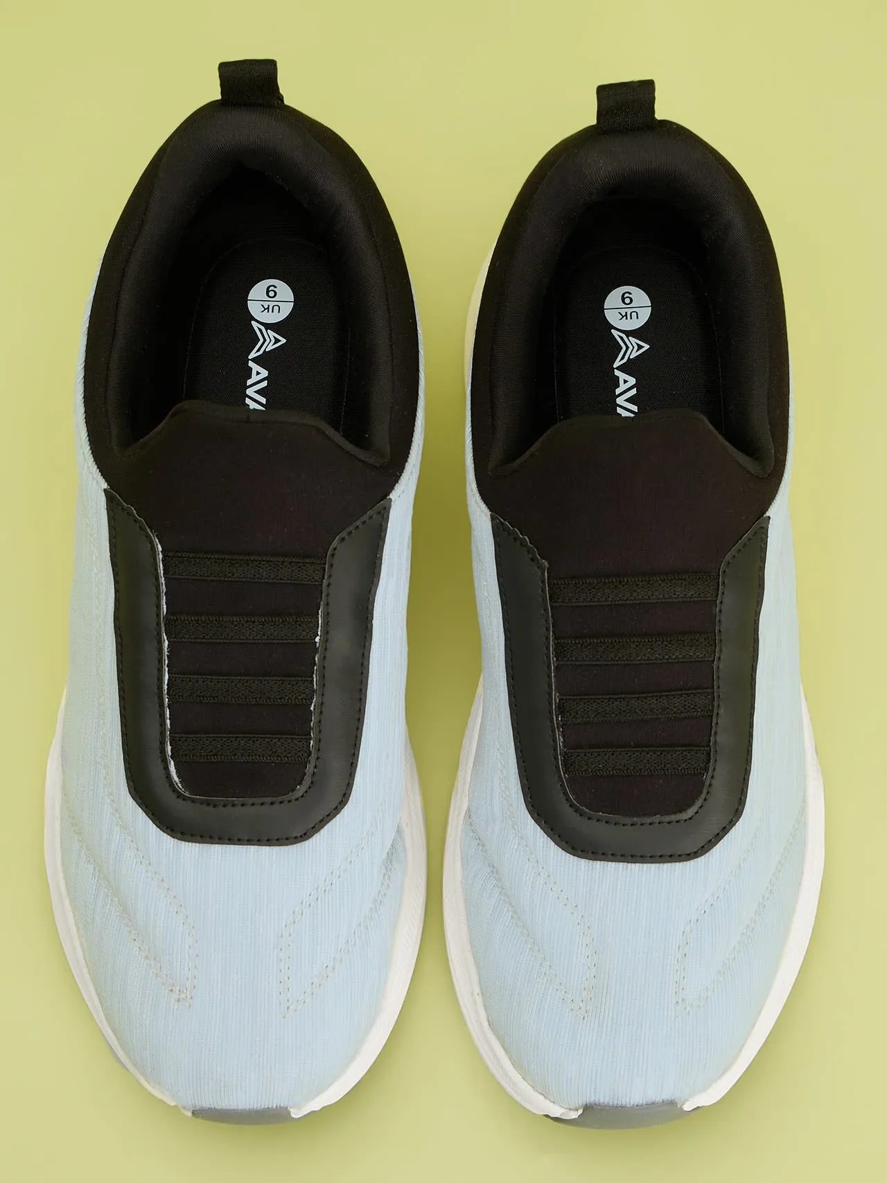Avant Men's Brezza Slip-On Walking Shoes - Grey/Black