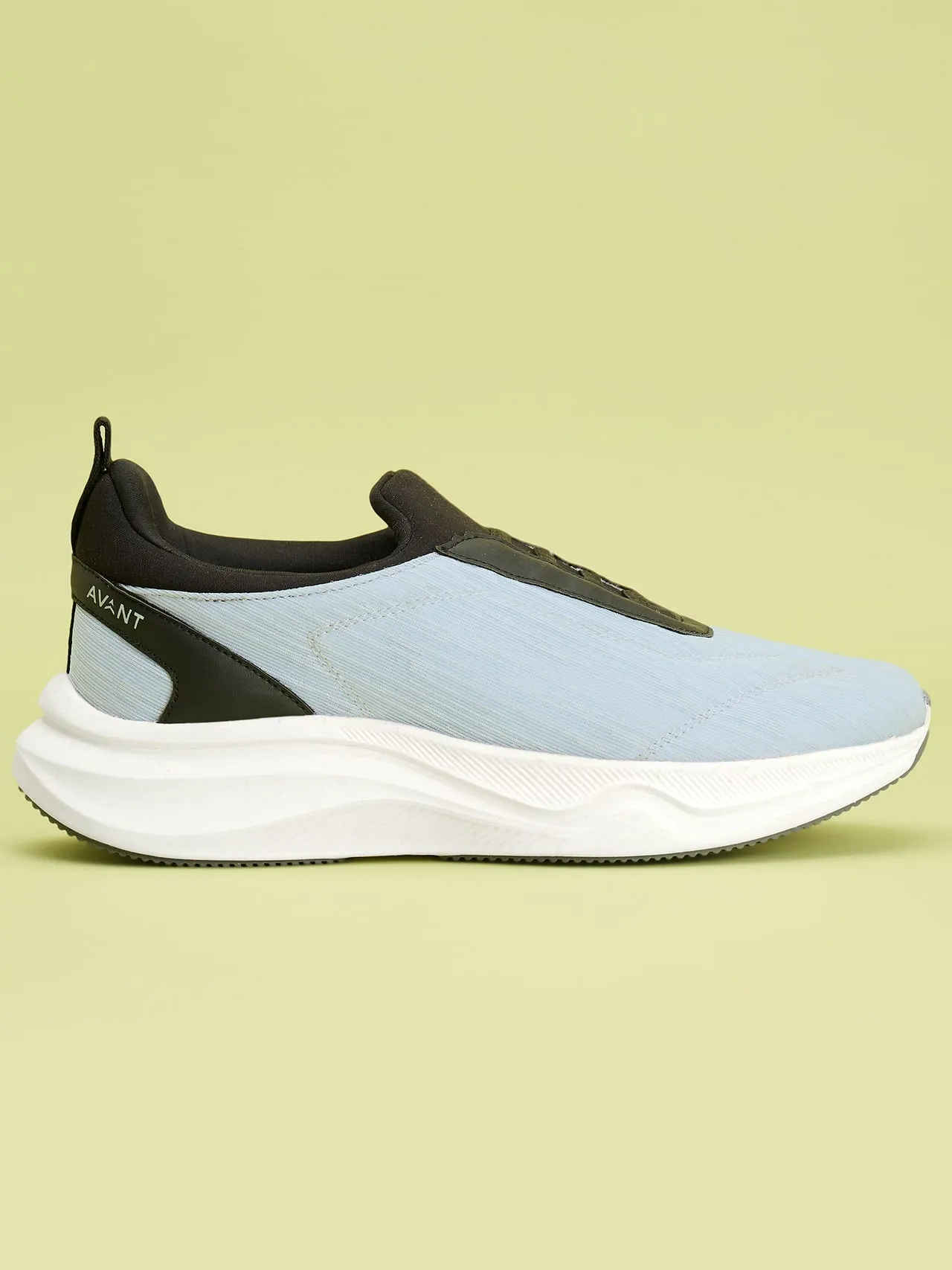 Avant Men's Brezza Slip-On Walking Shoes - Grey/Black