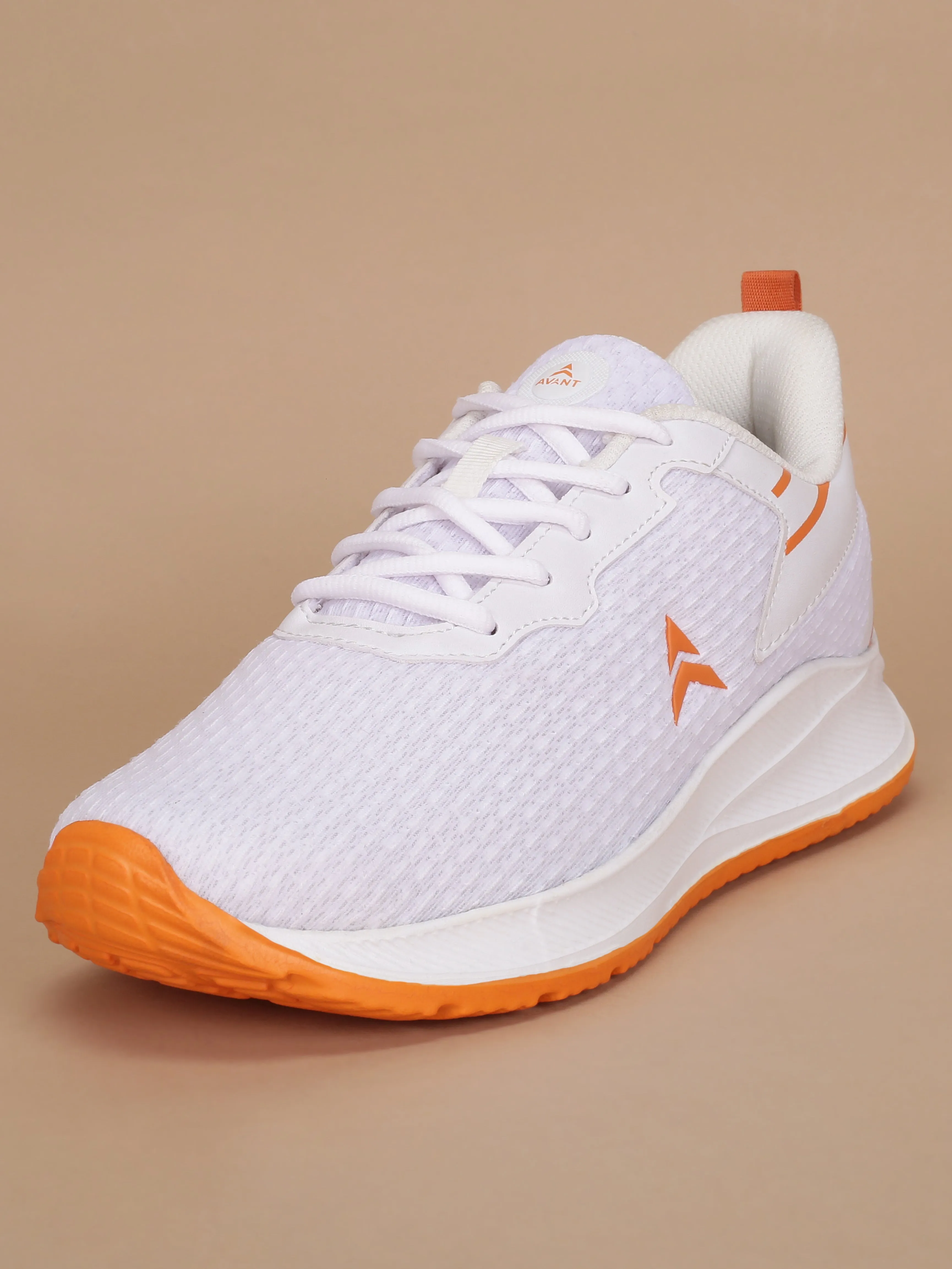 Avant Men's Flarex Walking Shoes - White/Orange