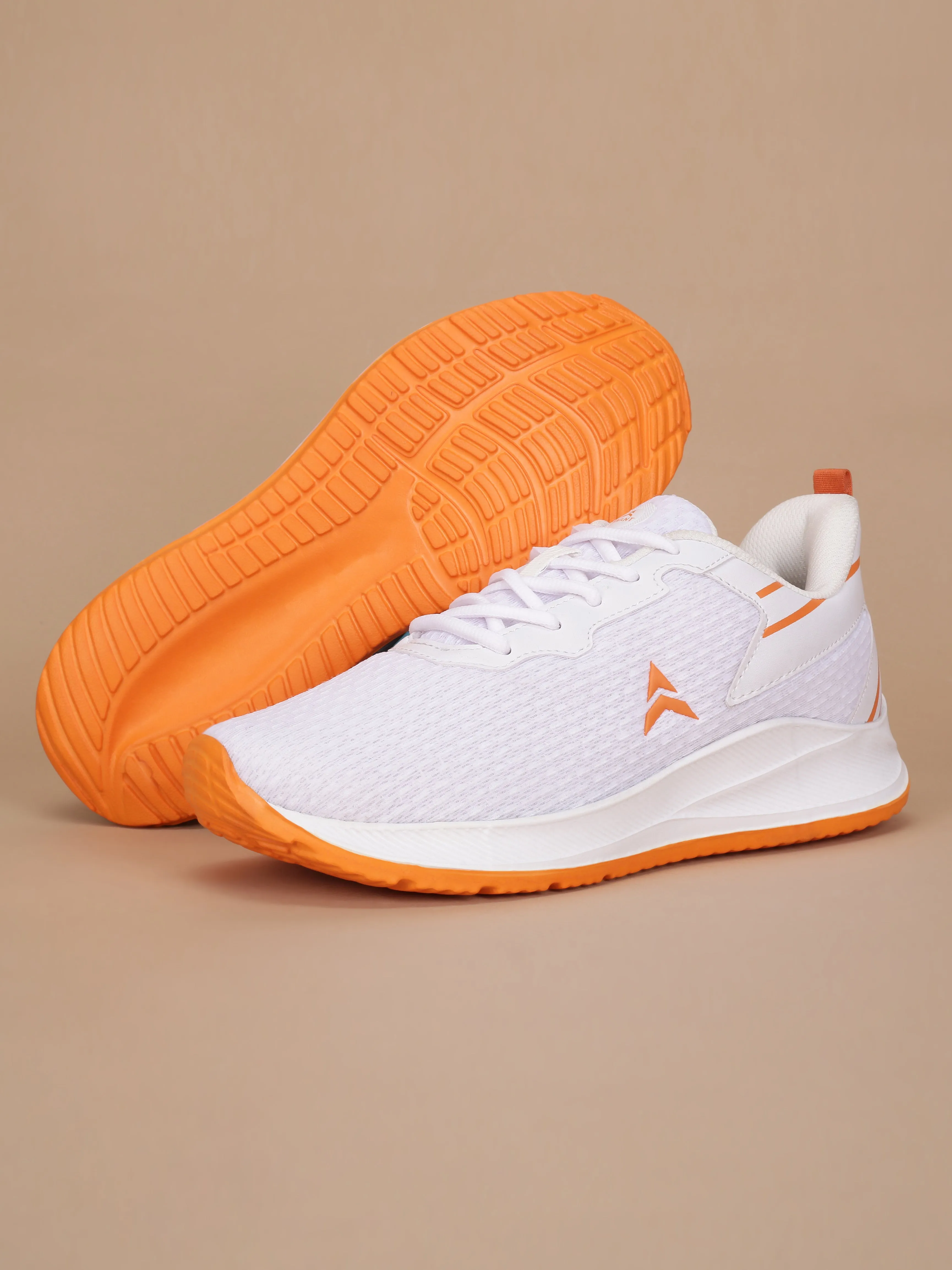 Avant Men's Flarex Walking Shoes - White/Orange
