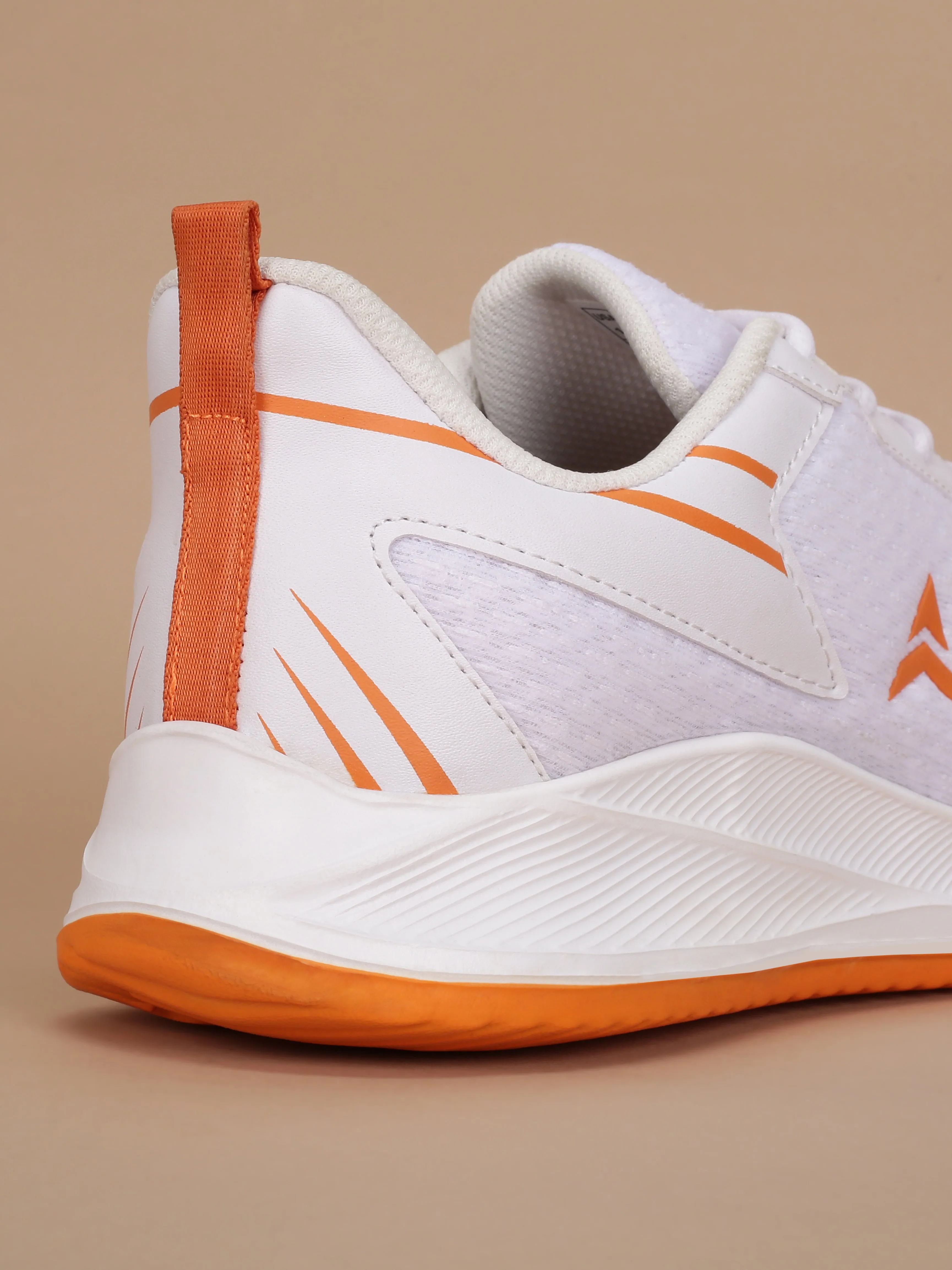 Avant Men's Flarex Walking Shoes - White/Orange