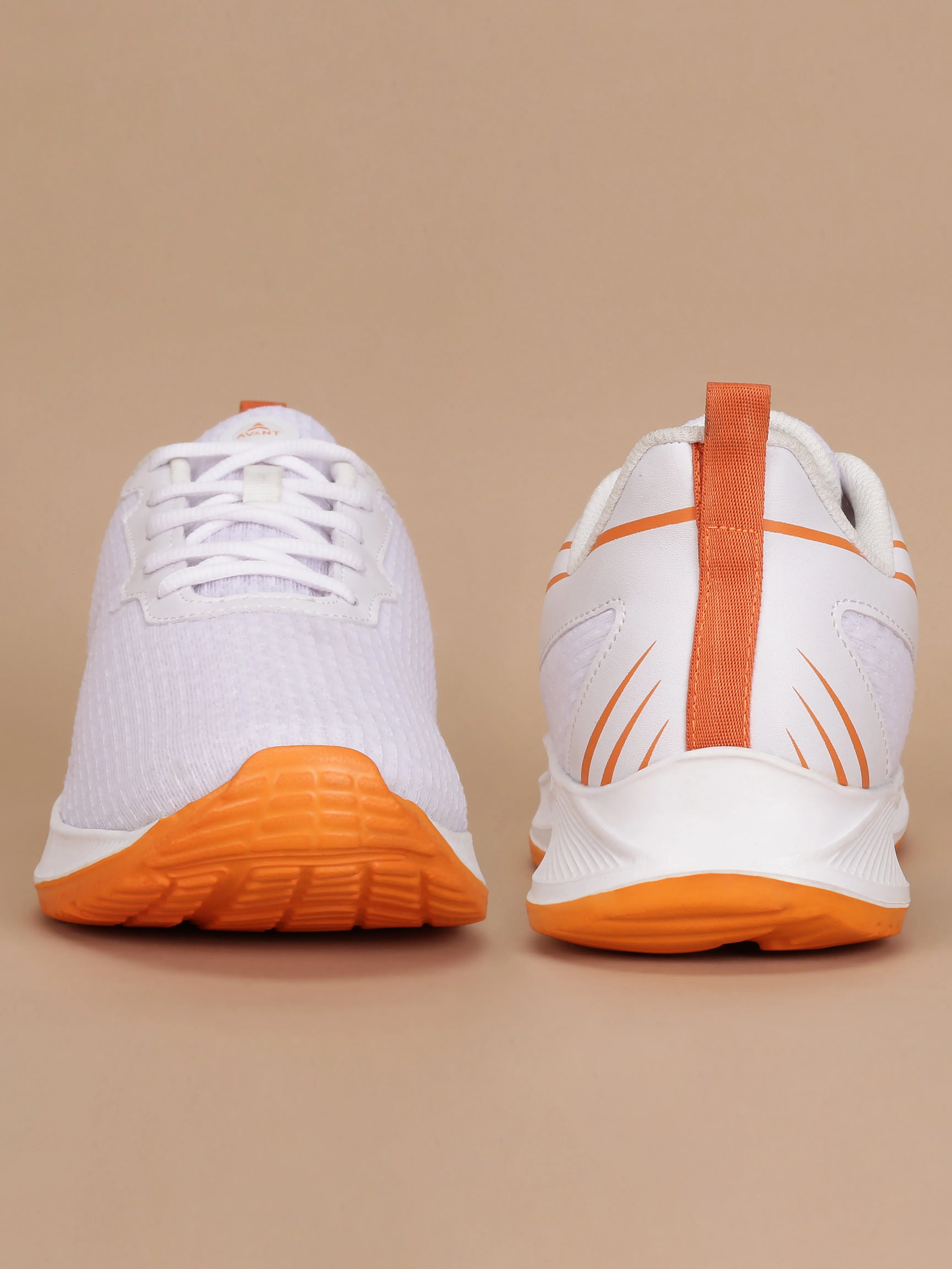 Avant Men's Flarex Walking Shoes - White/Orange