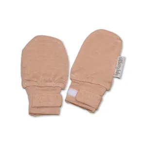 Bamboo Stay-on No Scratch Mitten (Maple Sugar)