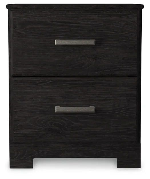 Belachime Twin Panel Bed with Mirrored Dresser, Chest and 2 Nightstands