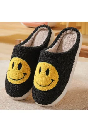 Big Smiley Face Slippers