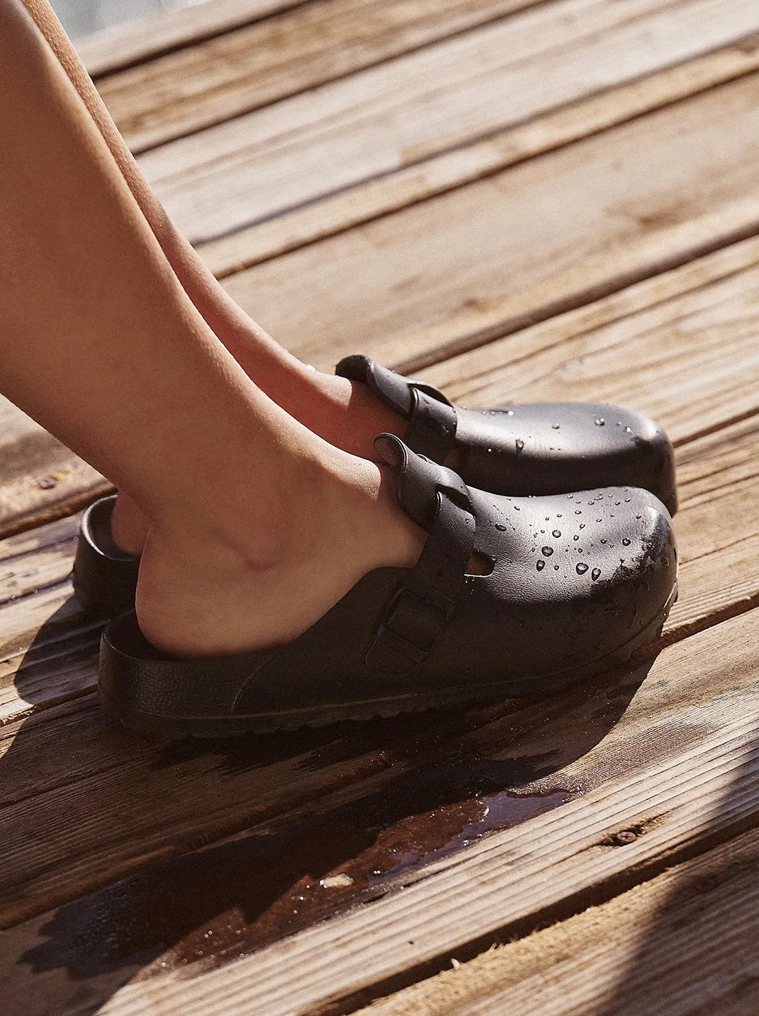 Birkenstock - Boston - EVA - Black - Regular