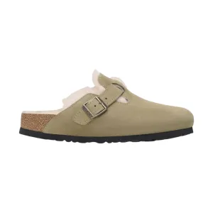 Birkenstock Boston Shearling - Taupe Sandcastle