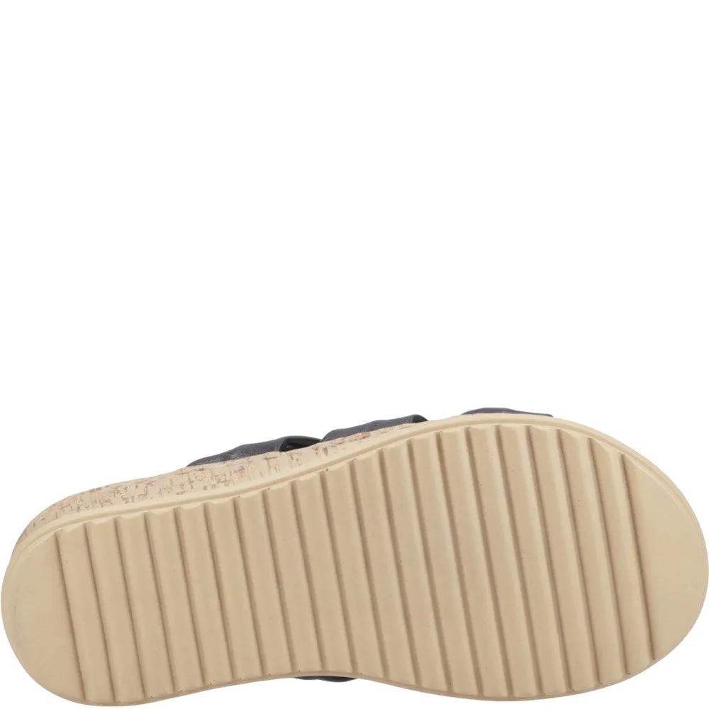 Black Eden Wide Fit Sandals