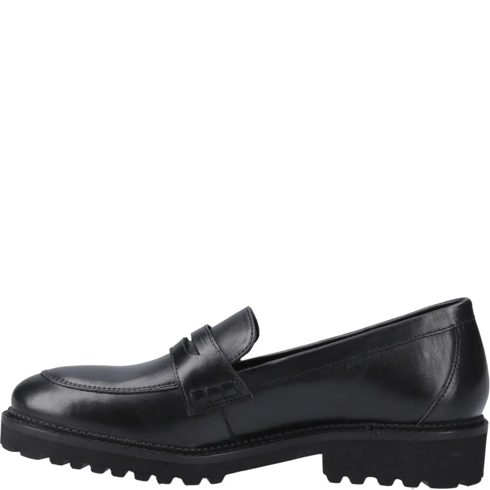 Black XL Grazia Loafer Senior School Shoes