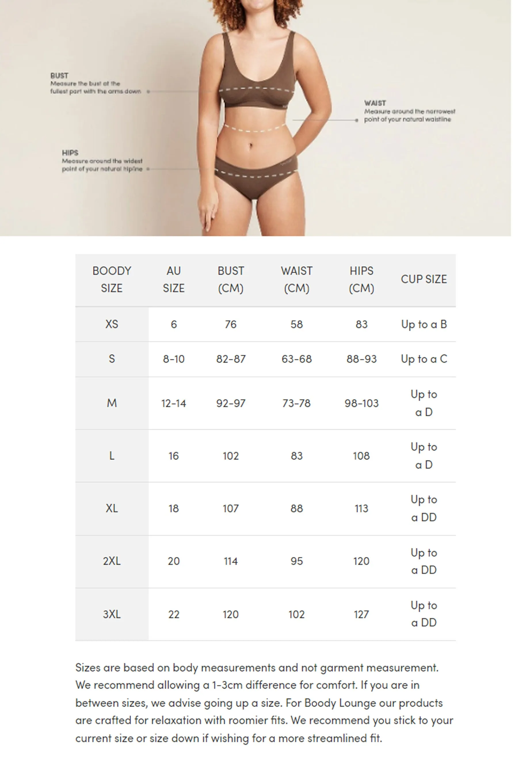 BOODY Classic Bikini Brief Nude Large