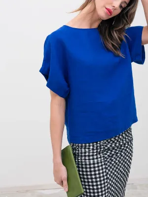 box top - royal