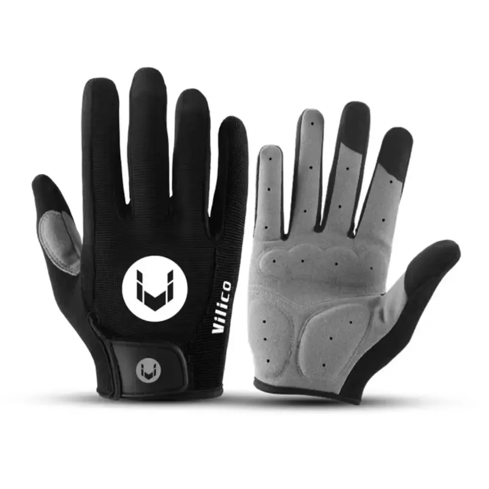 Breathable Anti-Slip Full Finger Cycling Gloves –  Anti-Shock