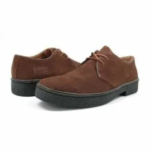 British Walkers Playboy Low Men's Brown Suede Oxfords Ankle Boots