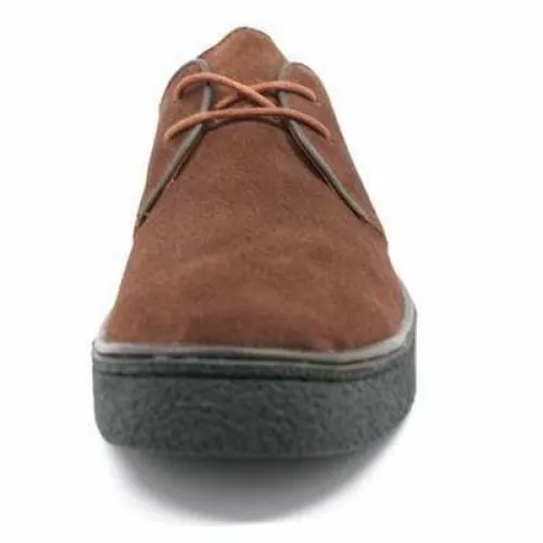 British Walkers Playboy Low Men's Brown Suede Oxfords Ankle Boots