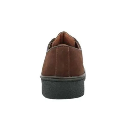 British Walkers Playboy Low Men's Brown Suede Oxfords Ankle Boots