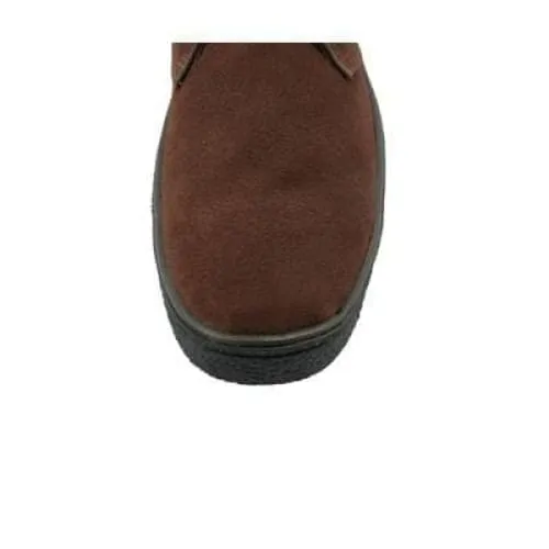 British Walkers Playboy Low Men's Brown Suede Oxfords Ankle Boots