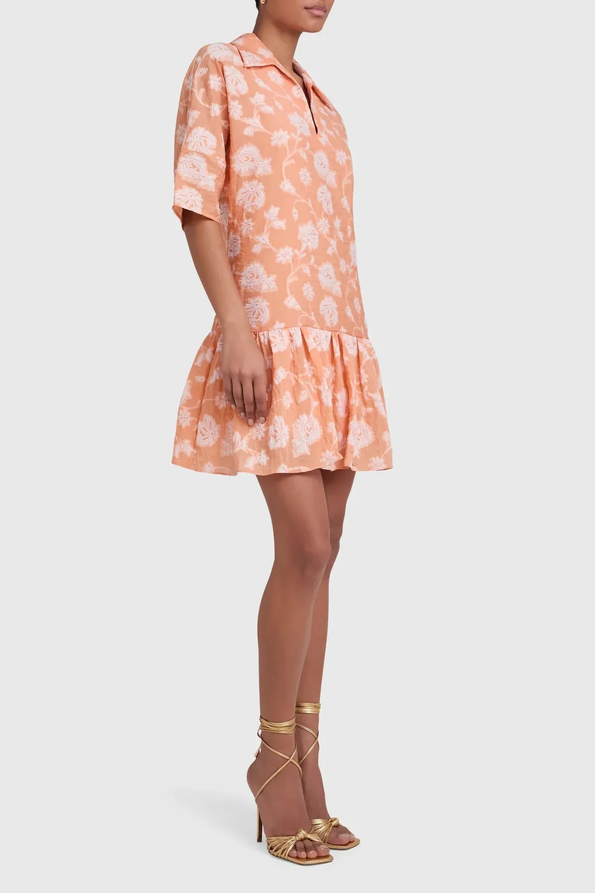 Bryce Dress in Melon