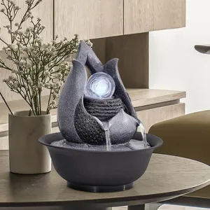 Buddha and the Luminous Ball Fountain
