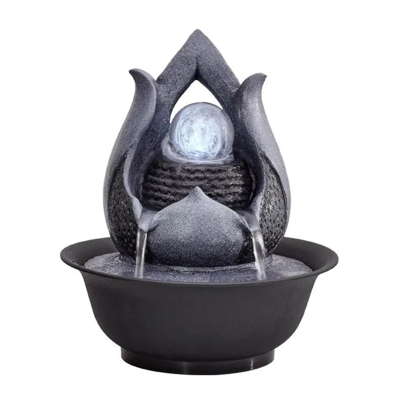 Buddha and the Luminous Ball Fountain