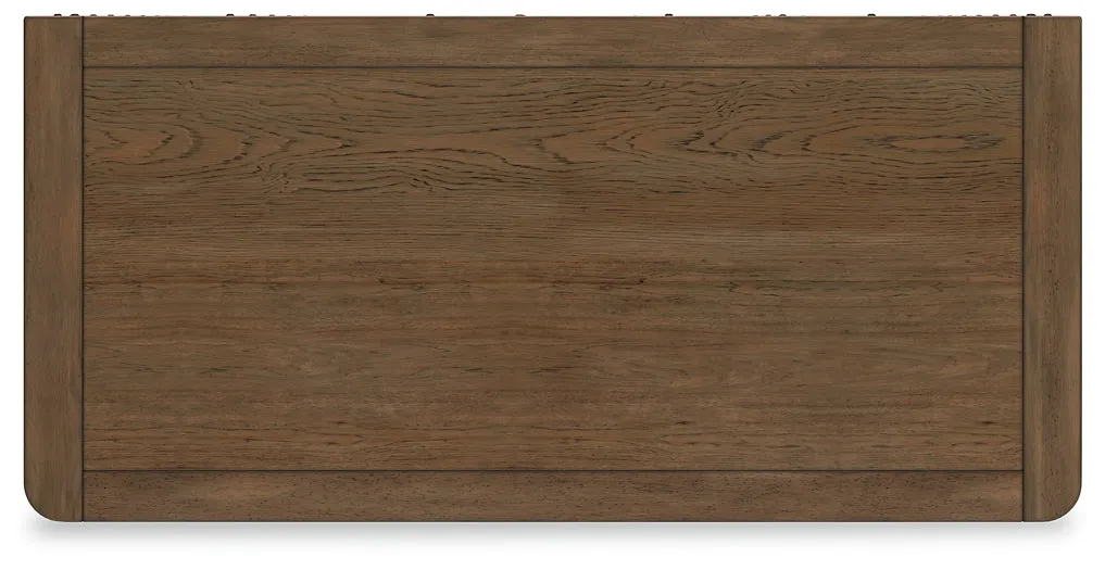 Cabalynn California King Panel Bed with Storage with Mirrored Dresser, Chest and Nightstand