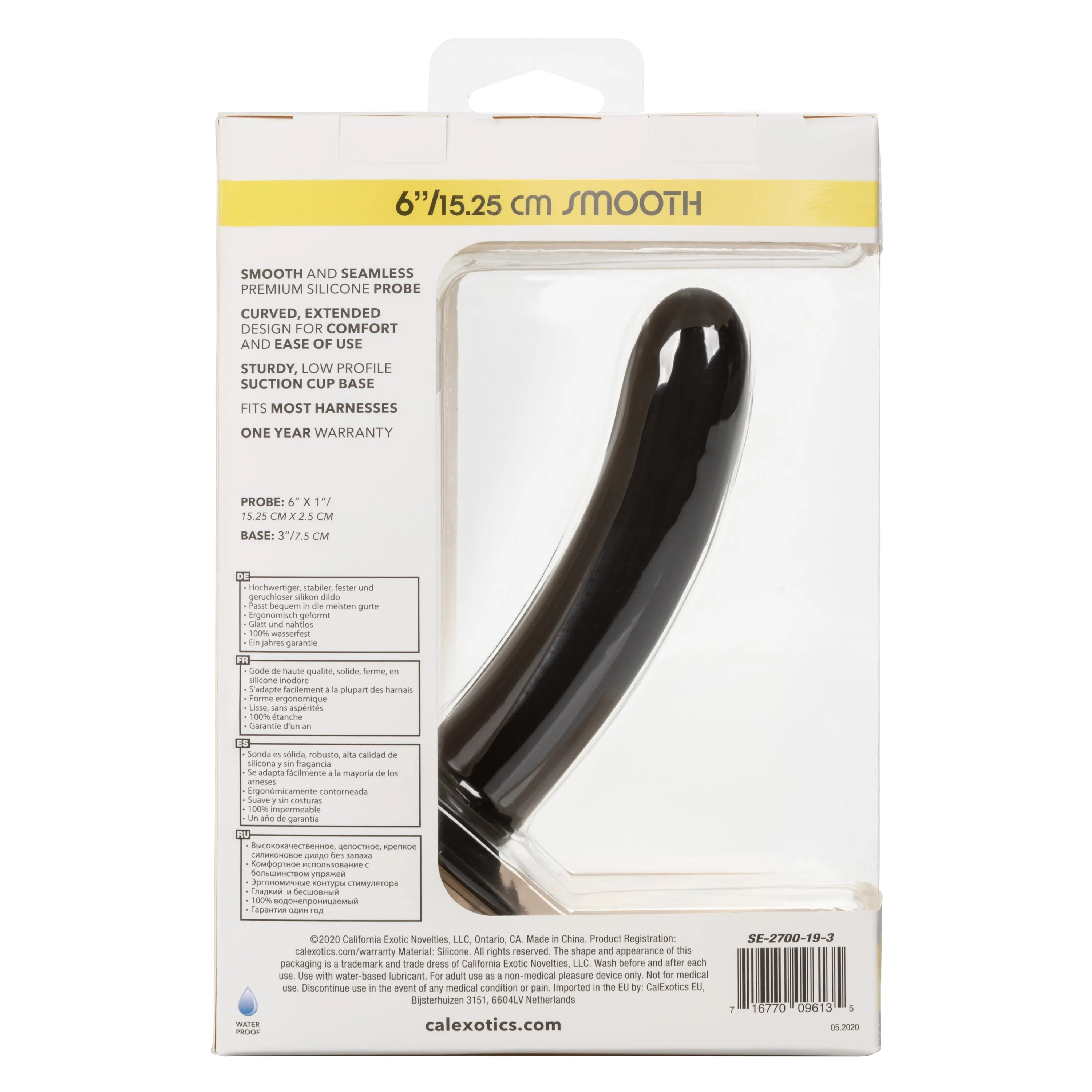 CalExotics Boundless™ 6”/15.25 cm Smooth