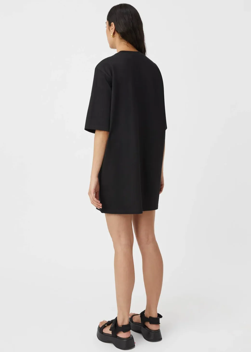 CAMILLA & MARC Caterina Applique Tee Dress - Black