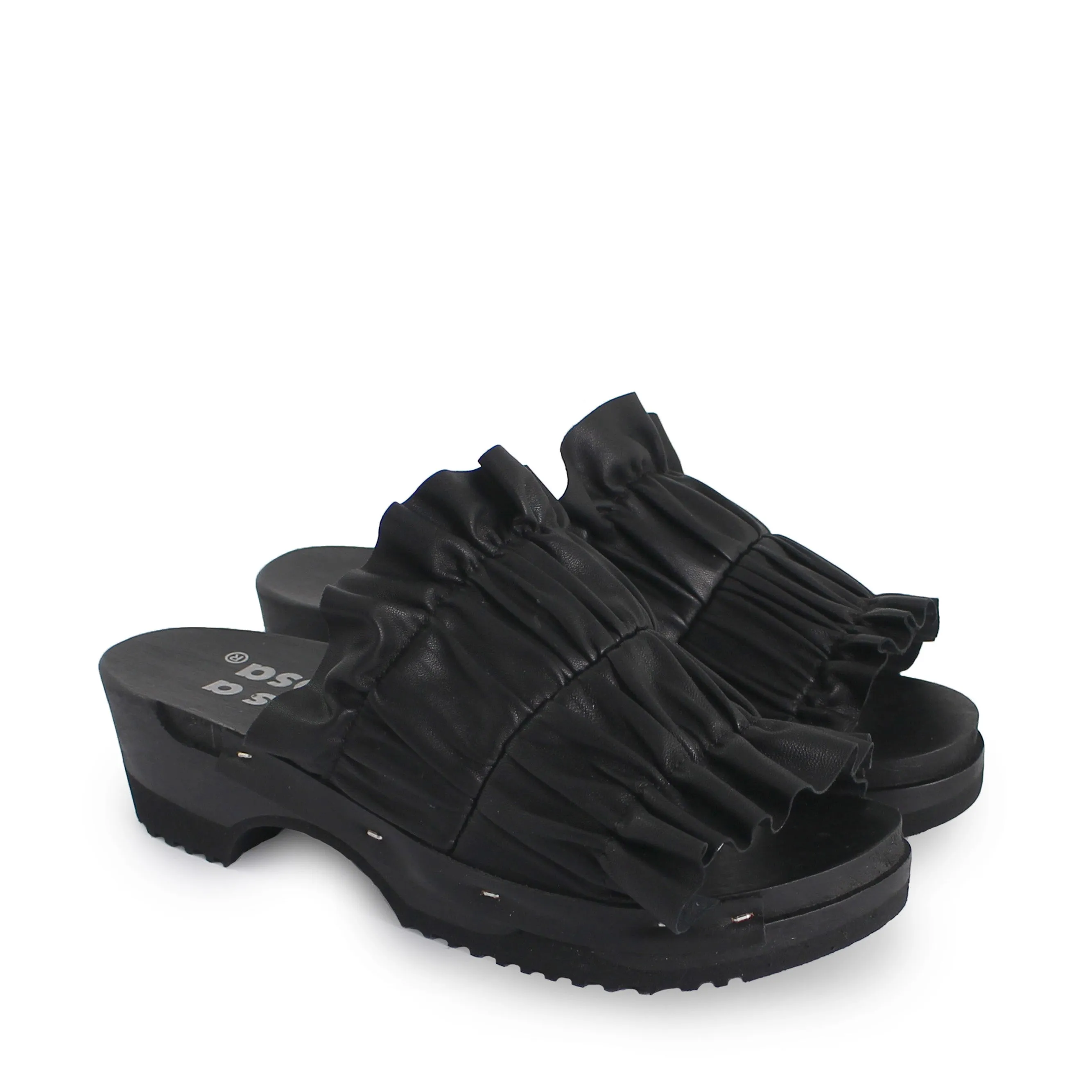 CHLOE CLOG   All Black