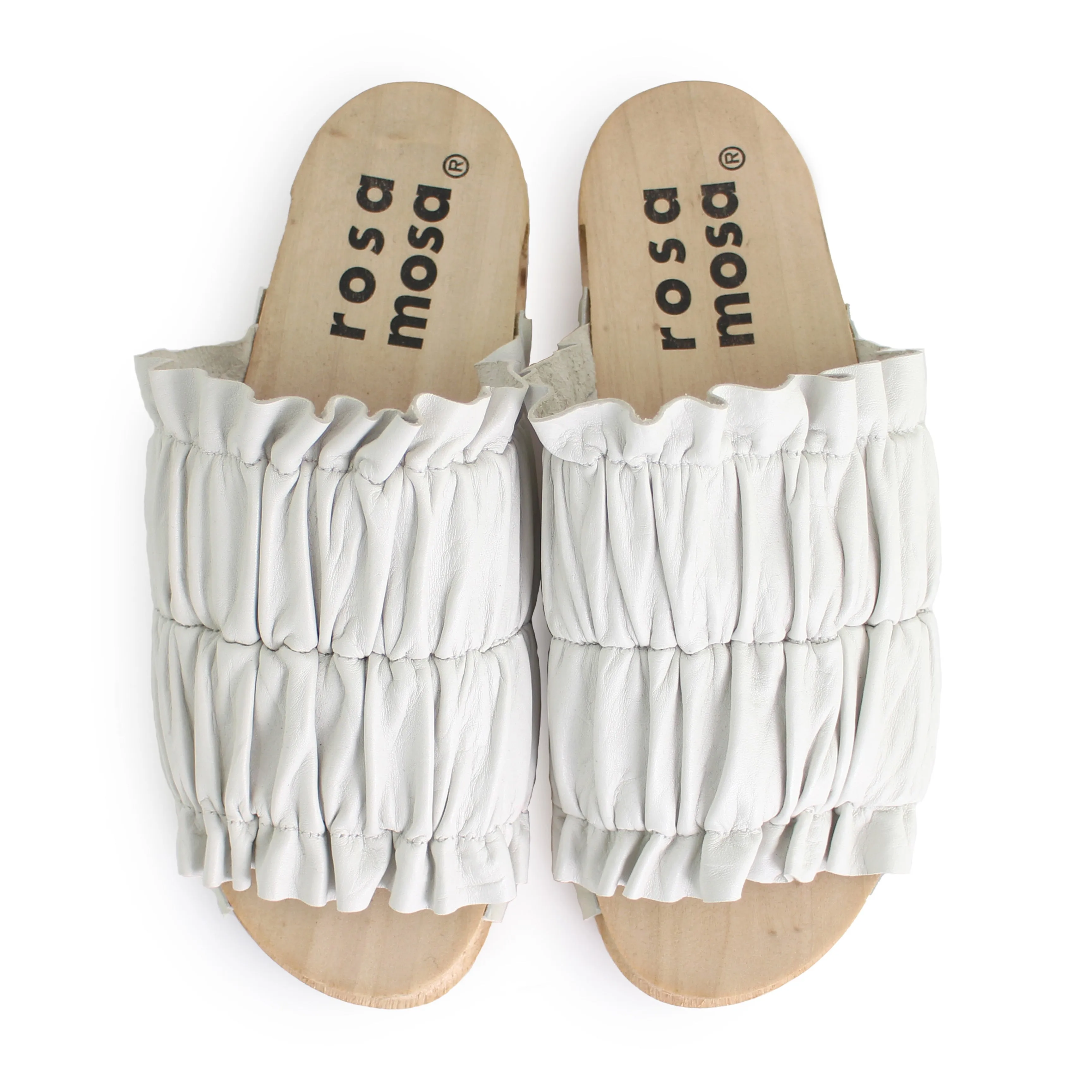 CHLOE CLOG   White