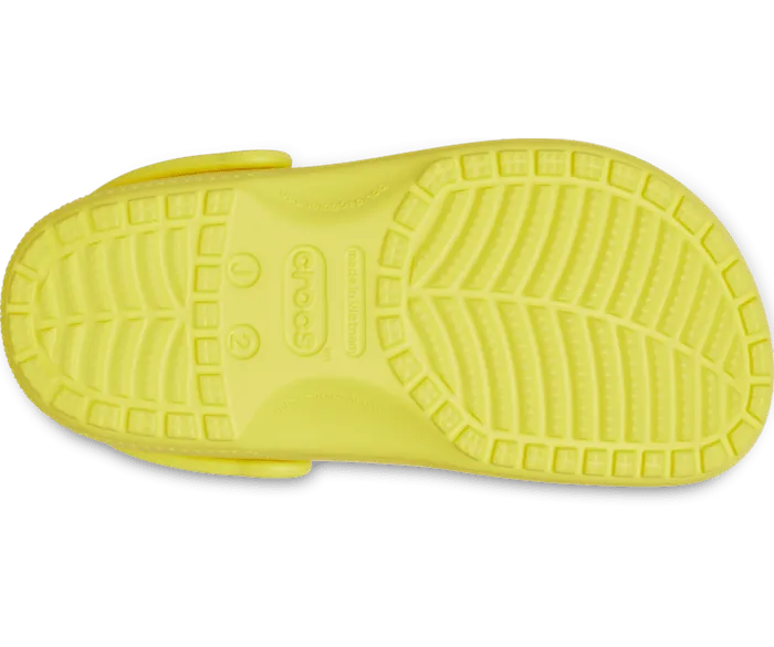 Classic Clog Kids Cyber Yellow